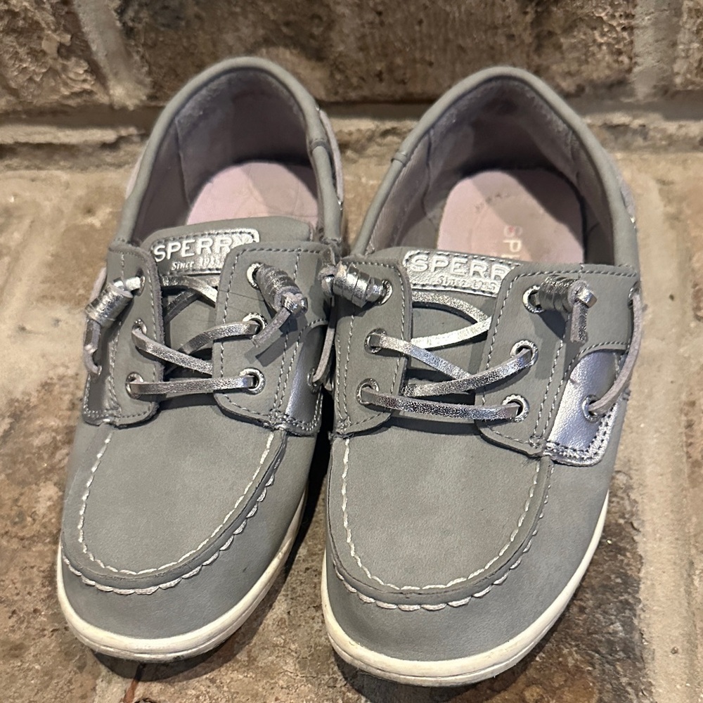 Sperry Charcoal Boat Shoes